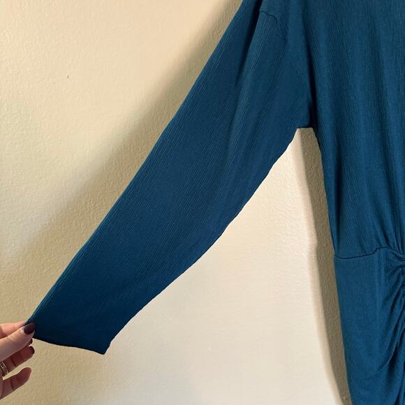 Free People Sundown Cinch Bodycon Cowl Neck Dress Womens Size Small Boho y2k - Picture 8 of 9